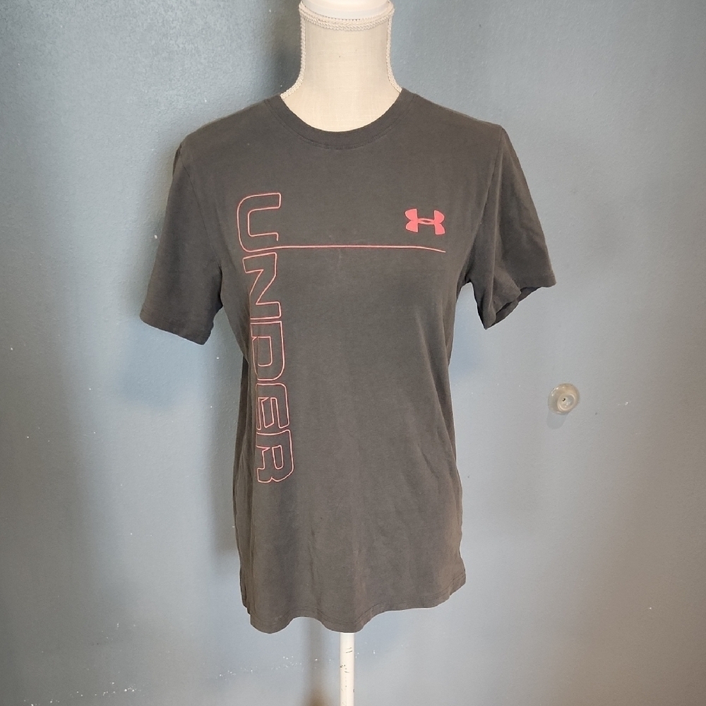 Under Armour Loose Fit Heat Gear Atheltic Short Sleeve T-shirt Academia